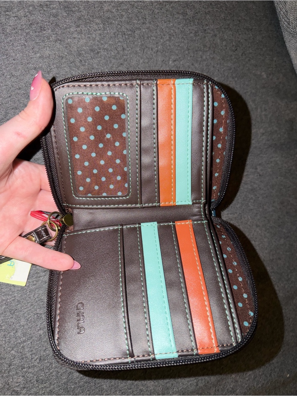 Chala Brand Mushroom Wallet - Picture 3 of 6